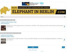 Tablet Screenshot of elephantinberlin.com